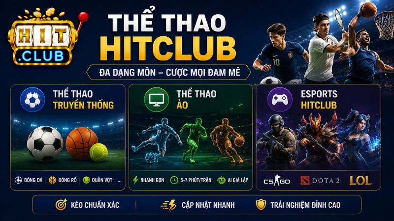 Sân chơi ảo thu hút đông đảo bet thủ trên sảnh thể thao Hitclub