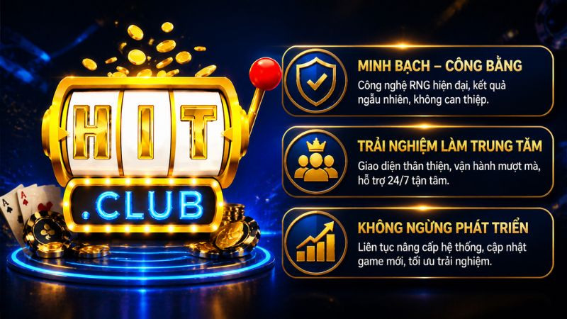 Phương châm hoạt động của cổng game qua giới thiệu Hit Club