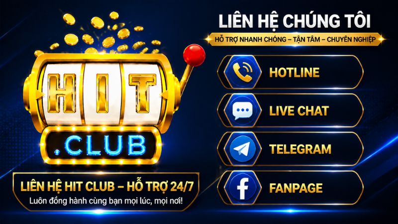 Những kênh liên hệ Hit Club CSKH trên cổng game
